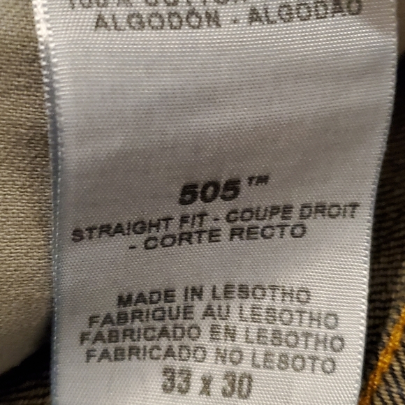 Levi's 505, sz 33 - Picture 6 of 16